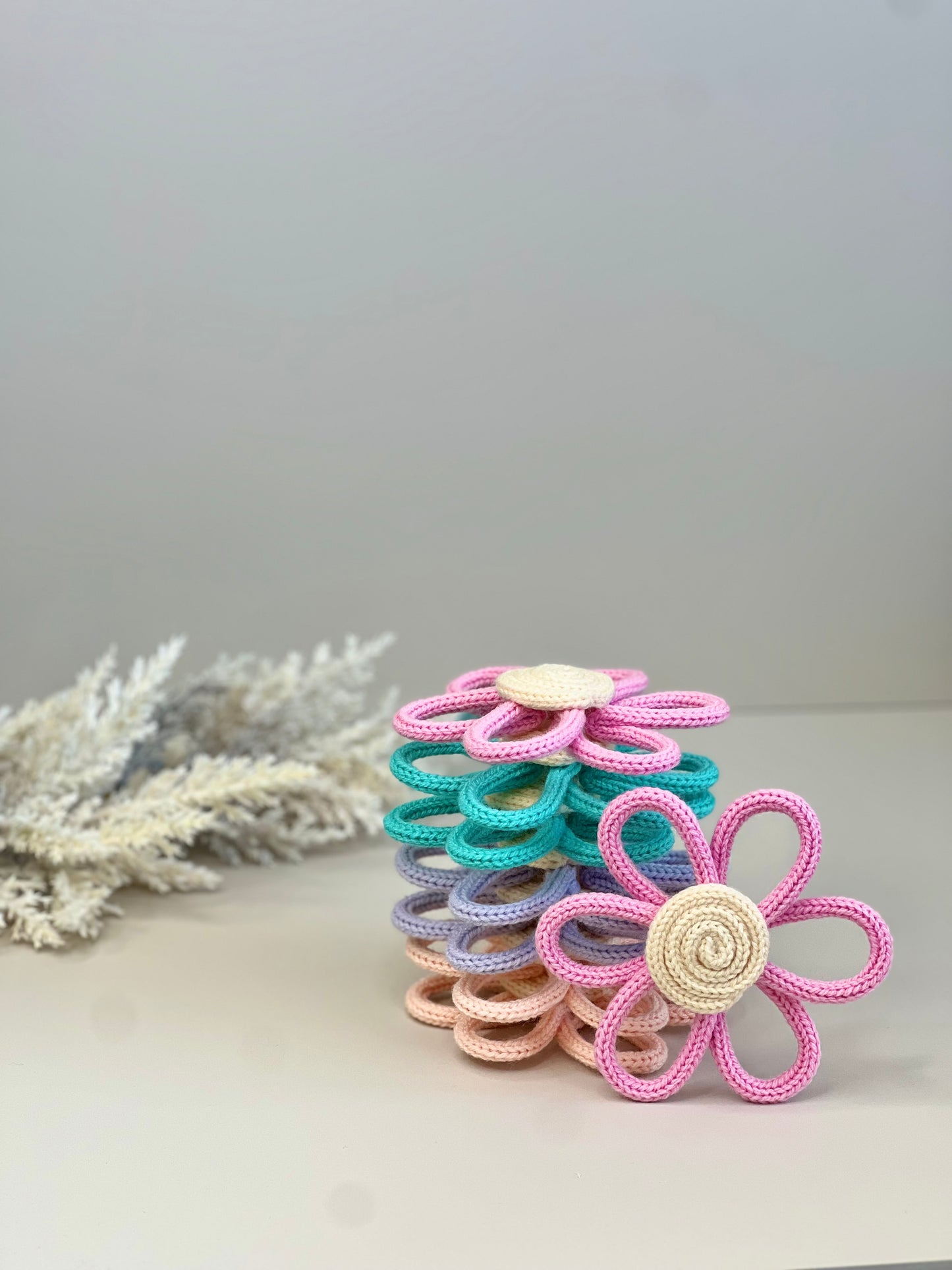 Knitted Flowers