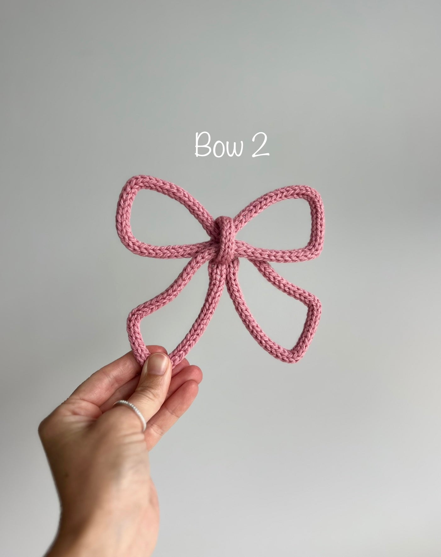 Knitted Bow